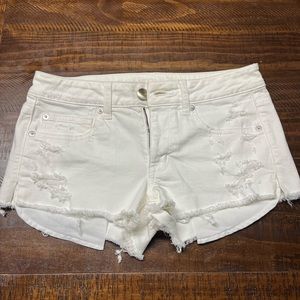 American Eagle Super Super Stretch Shortie Shorts